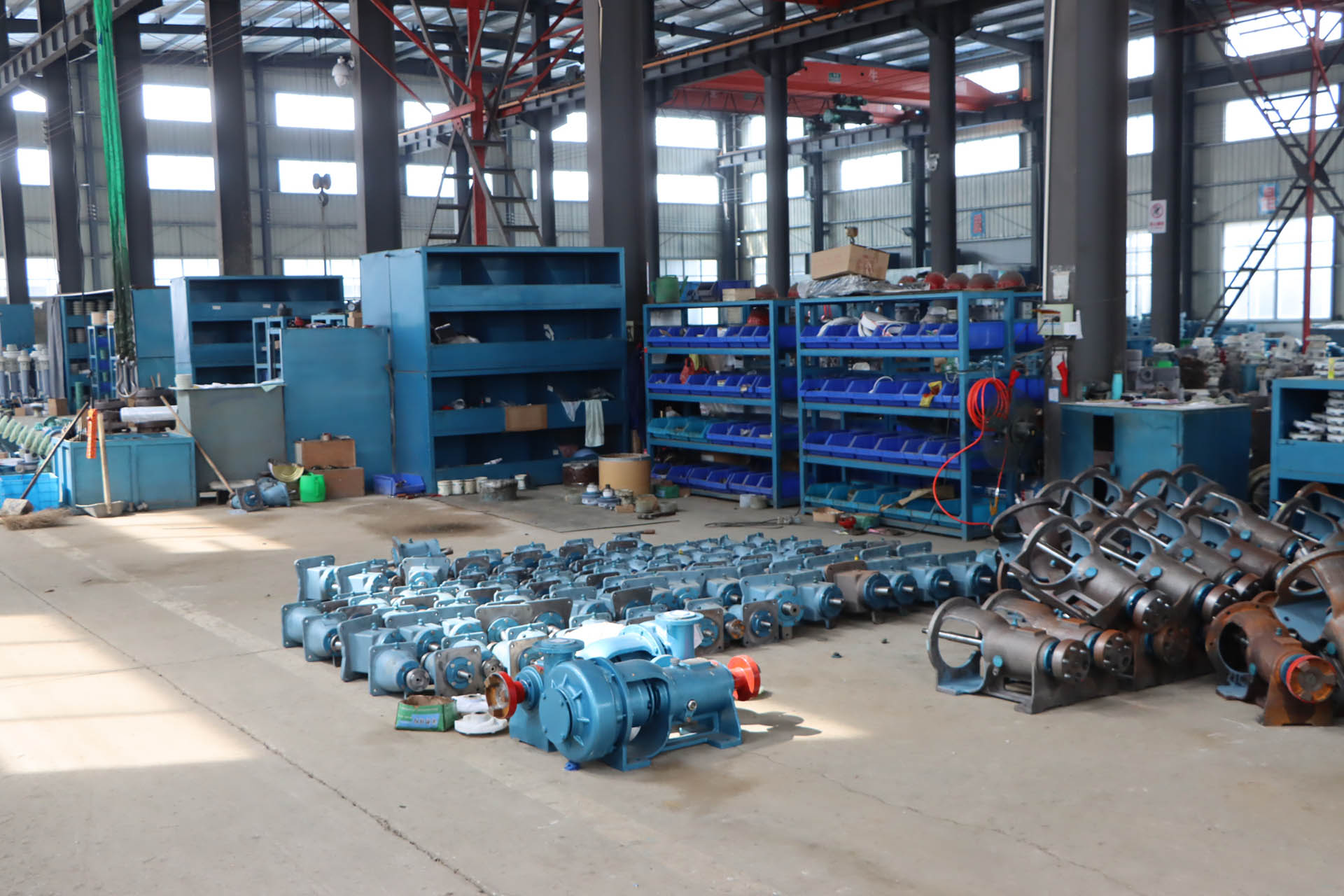 Industrial pumps and valves manufacturing